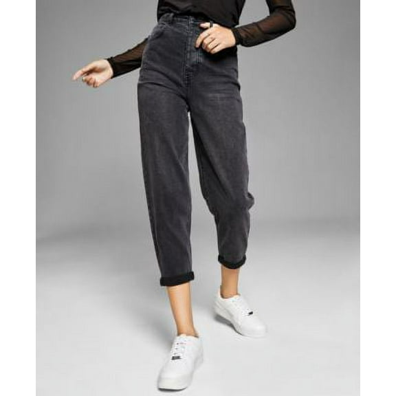 MSRP $44 And Now This Womens Tapered Cuffed Jeans Grey Size 30