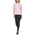 thumbnail image 1 of MSRP $45 Dkny Sport Women's Cotton Logo T-Shirt Pink Size Small, 1 of 3