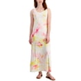 thumbnail image 1 of MSRP $45 Style Womens Petite Tie-Dye Maxi Dress Navy Size, 1 of 3