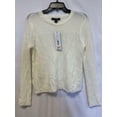thumbnail image 1 of MSRP $48 Love By Design Textured Sweater Ivory Size Small, 1 of 2
