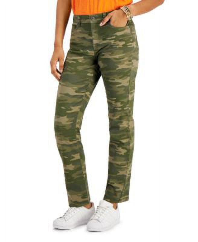 Copernicus Camo Print Straight Leg Carpenter Jeans (Camo)