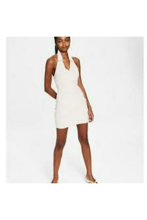 Womens Terry Cloth Dress Naturally Nude XL