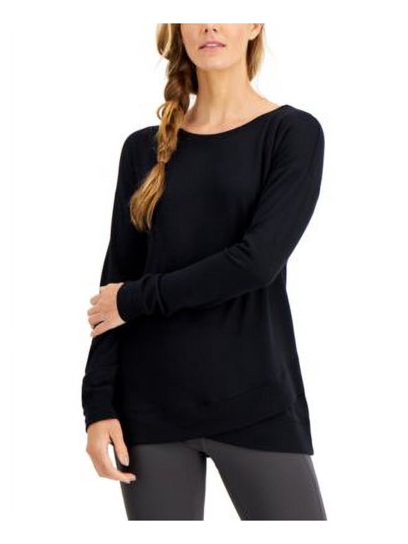 MSRP $50 Ideology Women's Crossover-Hem Top, SIZE XL