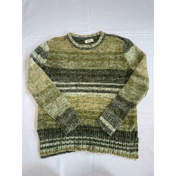 MSRP $50 Style & Co Striped Space-Dye Sweater, Size XS