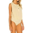 thumbnail image 1 of MSRP $58 Free People Peek Aye Henley Bodysuit Sunlight Yellow Size XS, 1 of 2