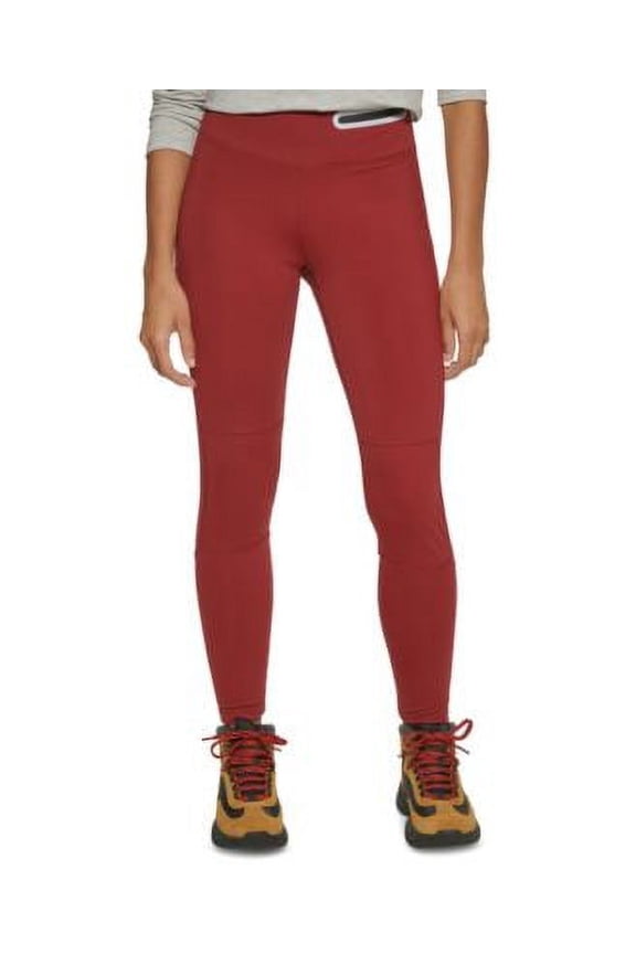 MSRP $59 Bass Outdoor Women's Fastline Trail Leggings Red Size XL