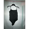 thumbnail image 1 of MSRP $59 Calvin Klein Solid Black Bodysuit Size Small, 1 of 2