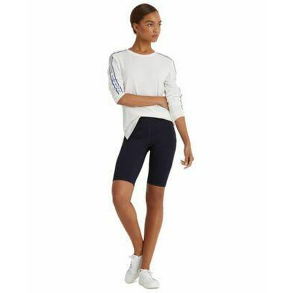 MSRP $60 Ralph Lauren Stretch Jersey Bike Shorts Lauren Navy Size Medium