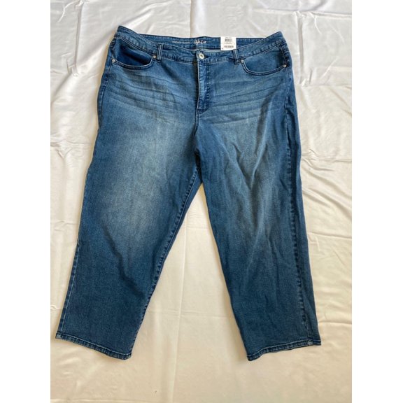 MSRP $64 Style & Co. Plus Vintage Classic Mom Jeans Size 20W