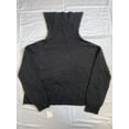 thumbnail image 1 of MSRP $70 Bar III Cropped Turtleneck Sweater Deep Black Size Large, 1 of 3