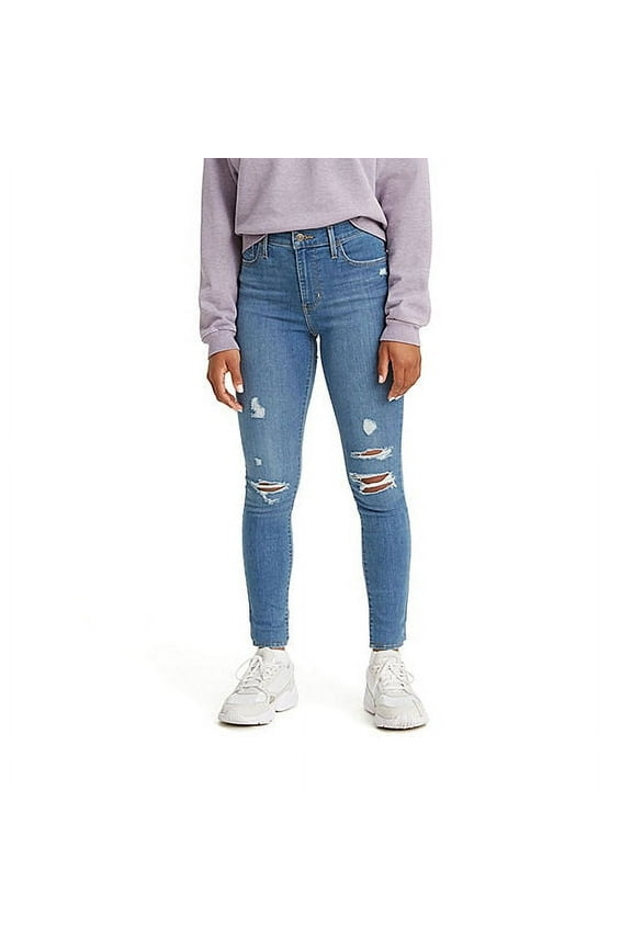 MSRP $70 Levi's Women's 720 High Rise Super Skinny Jeans Blue Size 34X28
