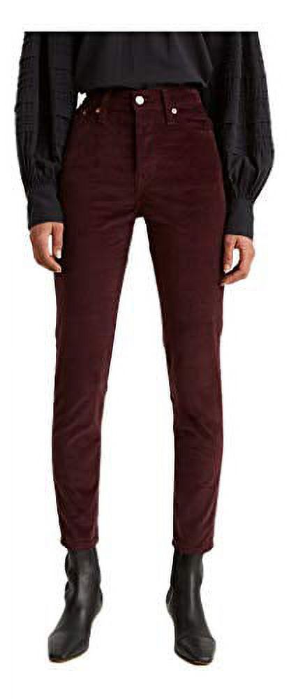 MSRP $70 Levi's Women's Wedgie Skinny Jeans Red Size 27 - Walmart.com