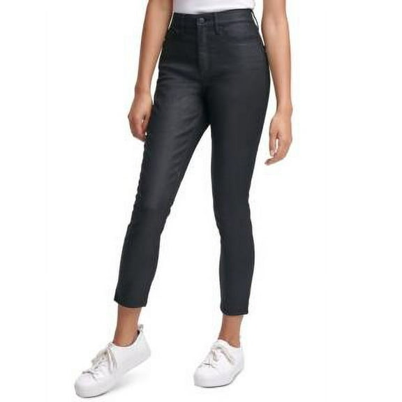 MSRP $80 Calvin Klein Jeans High Rise Skinny Jeans Black Size 30