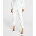 thumbnail image 1 of INC International Concepts Faux Leather Joggers Washed White M, 1 of 6