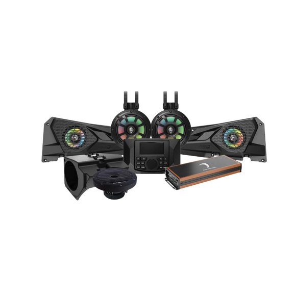 Diamond Audio 2014+ RZR 2DR / 4DR for 6.5" Power Sports Speaker 5-Ch Amplifier - MSRZRKD32
