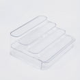 thumbnail image 1 of Mainstays Clear 4 Tier Spice Rack With Drawer, Ideal for Kitchen Storage and Organization of Spices ansd Countertop Spice Display, Added Drawer for Organization and Storage, 1 of 7