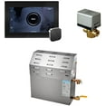 thumbnail image 1 of MSSuper2 12kW Steam Shower Unit Package of 240 Volt & 1-Phase with iSteamX Control in Black Polished Chrome (max 411 cubic feet), 1 of 7
