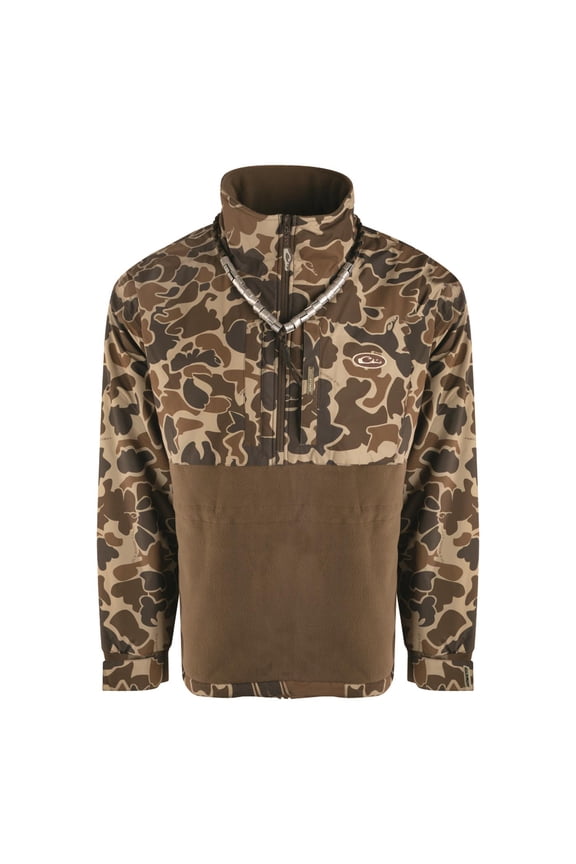 MST EQWADER PLUS 1/4 ZIP - OLD SCHOOL CAMO