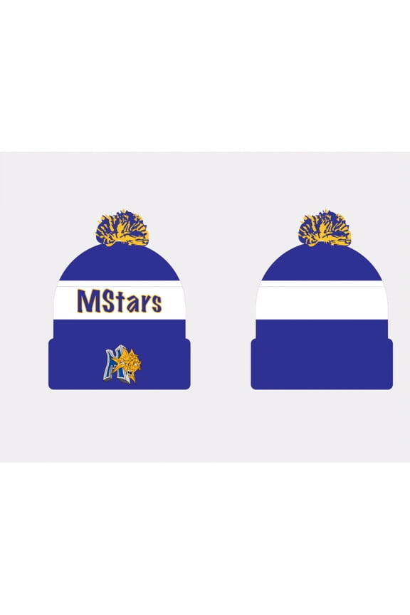 Knitted Pom Beanie Hat