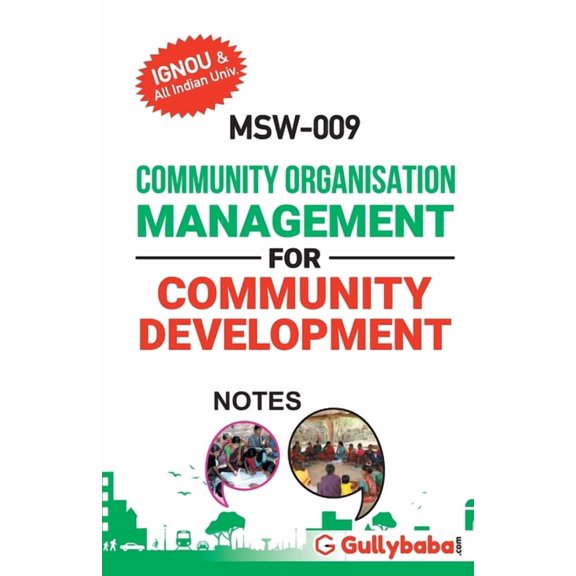 MSW-009 Community Organisation Management for Community Development, (Paperback)