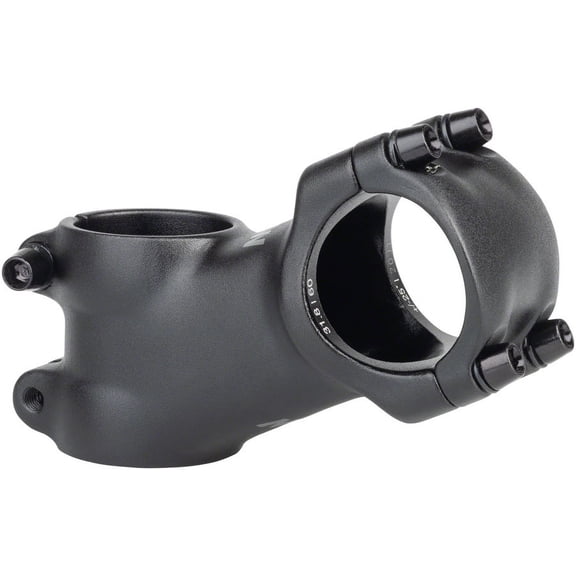 MSW 25 Stem - 60mm, 31.8 Clamp, +/-25, 1-1/8", Aluminum, Black