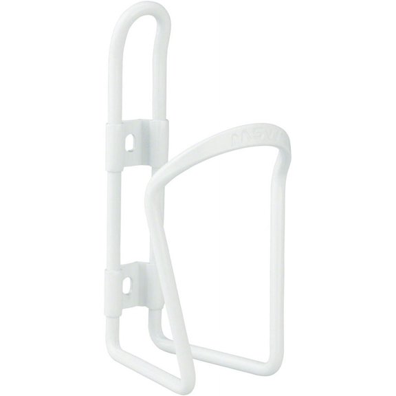 MSW AC-100 Alloy Water Bottle Cage 6mm rod White
