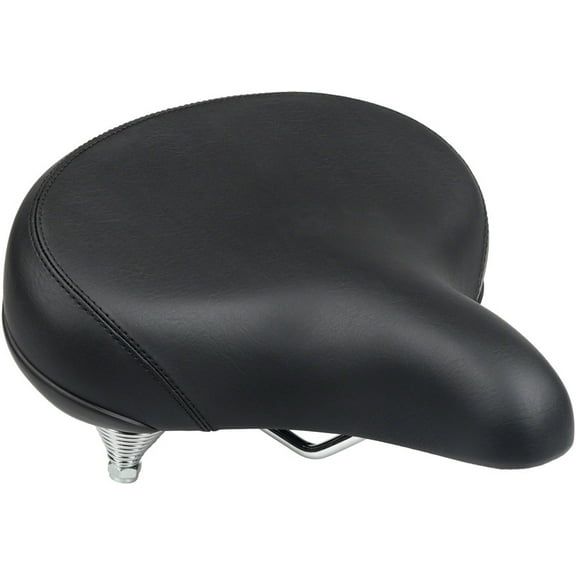 MSW Cruiser Saddle - Springs, Steel, Black