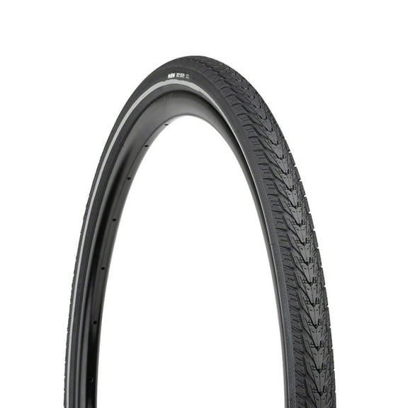 MSW Daily Driver Tire - 700 x 38, Black, Rigid Wire Bead, Reflective Sidewall, 33tpi