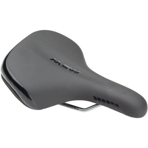MSW SDL-210 Relax Recreation Saddle - Black Comfortable, High-Density Foam