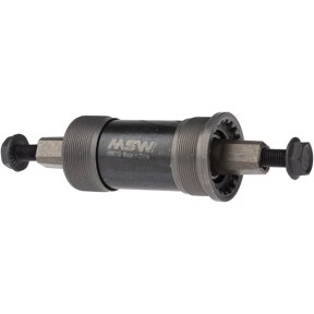 MSW ST100 Square Taper JIS BSA (English) Bottom Bracket 68x110mm Spindle Cranks