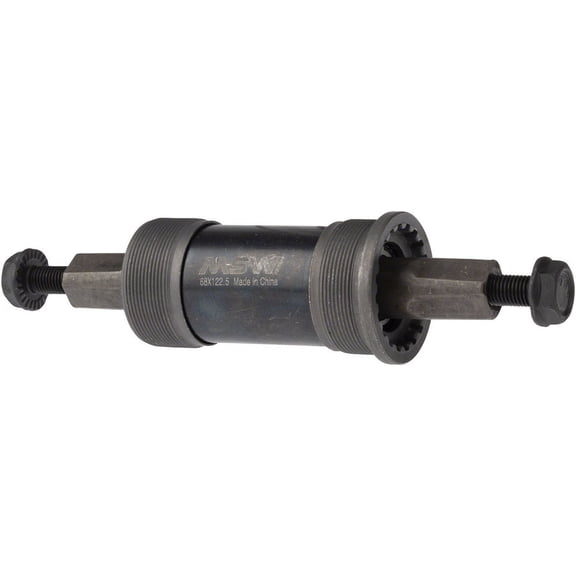 MSW ST100 Square Taper JIS BSA (English) Bottom Bracket 68x122.5mm Spindle Crank