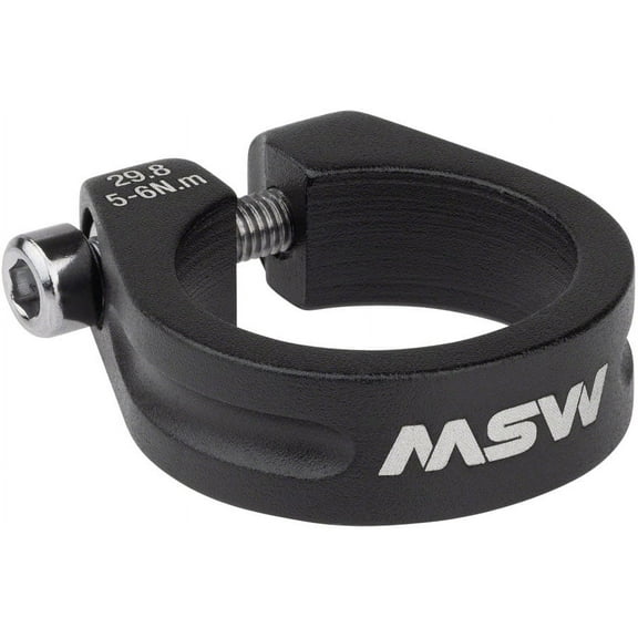 MSW Seatpost Clamp - 29.8mm, Black