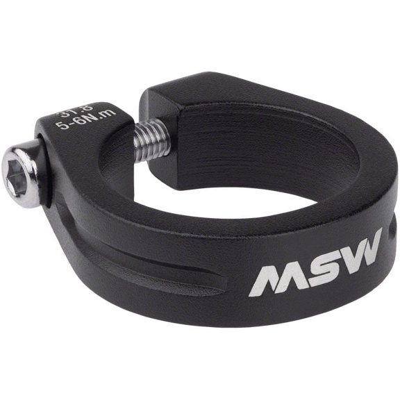 MSW Seatpost Clamp - 31.8mm, Black