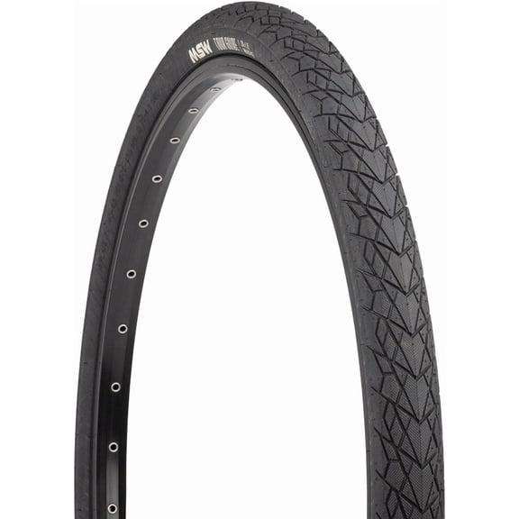 MSW Tour Guide Tire - 26 x 1.75, Black, Rigid Wire Bead, 33tpi