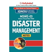 MSWE-03 Disaster Management, Paperback