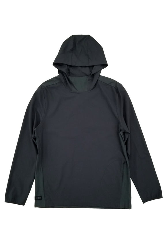 By Michael Strahan Mens Gray Ultra Vent Workout Training Hoodie M