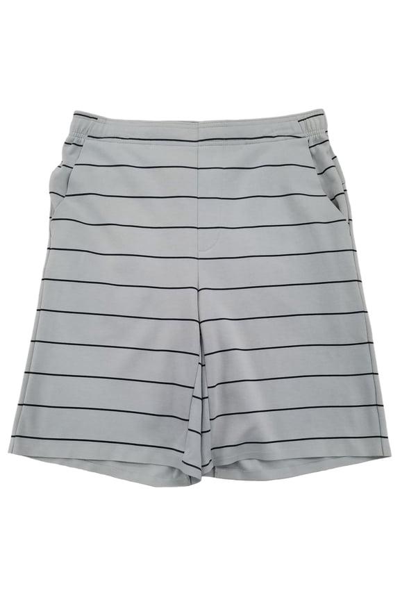 By Michael Strahan Mens High Rise Gray Athletic Double Knit Shorts Small