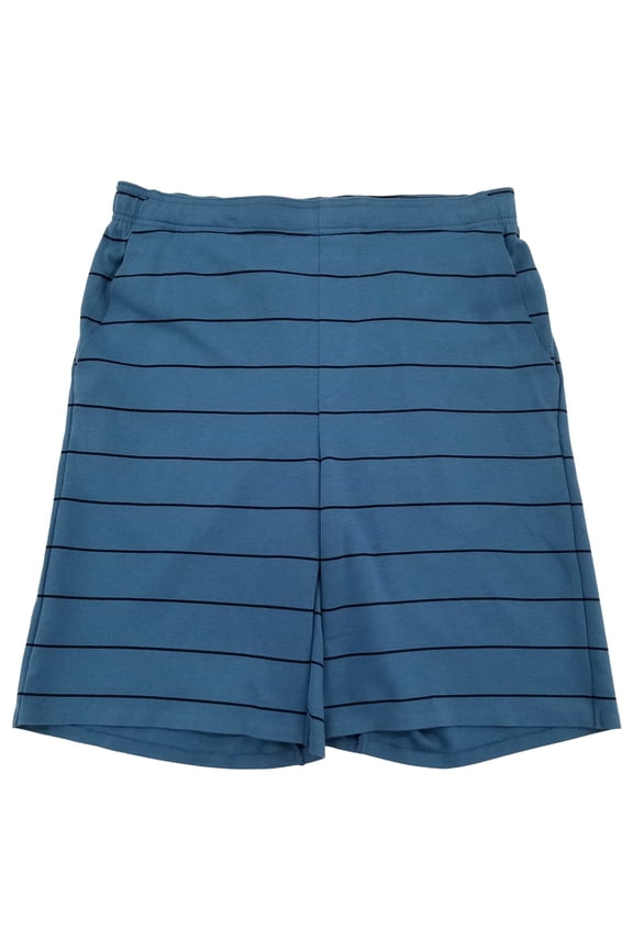 By Michael Strahan Mens Stellar Blue Athletic Workout Double Knit Shorts S