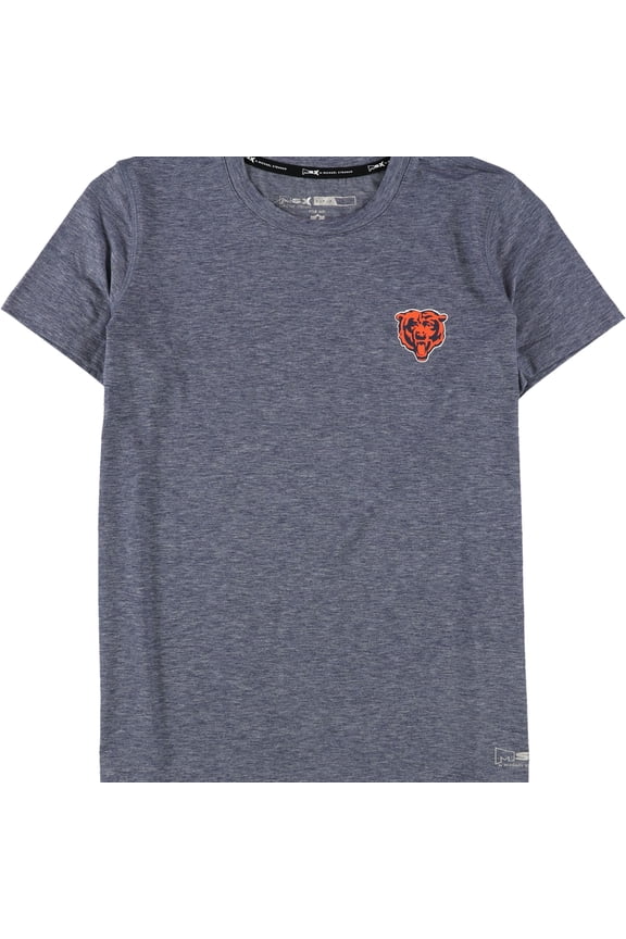 Womens Bears Small Logo Basic T-Shirt, Blue, Small