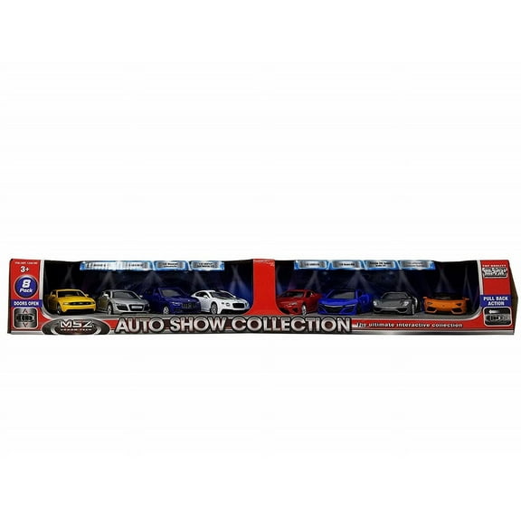 MSZ Vroom Tech Auto Show Collection Doors Open 8 Pack