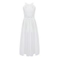 thumbnail image 1 of MSemis Big Girls Floral Lace Rhinestone Chiffon Lyrical Dance Dress, 1 of 6