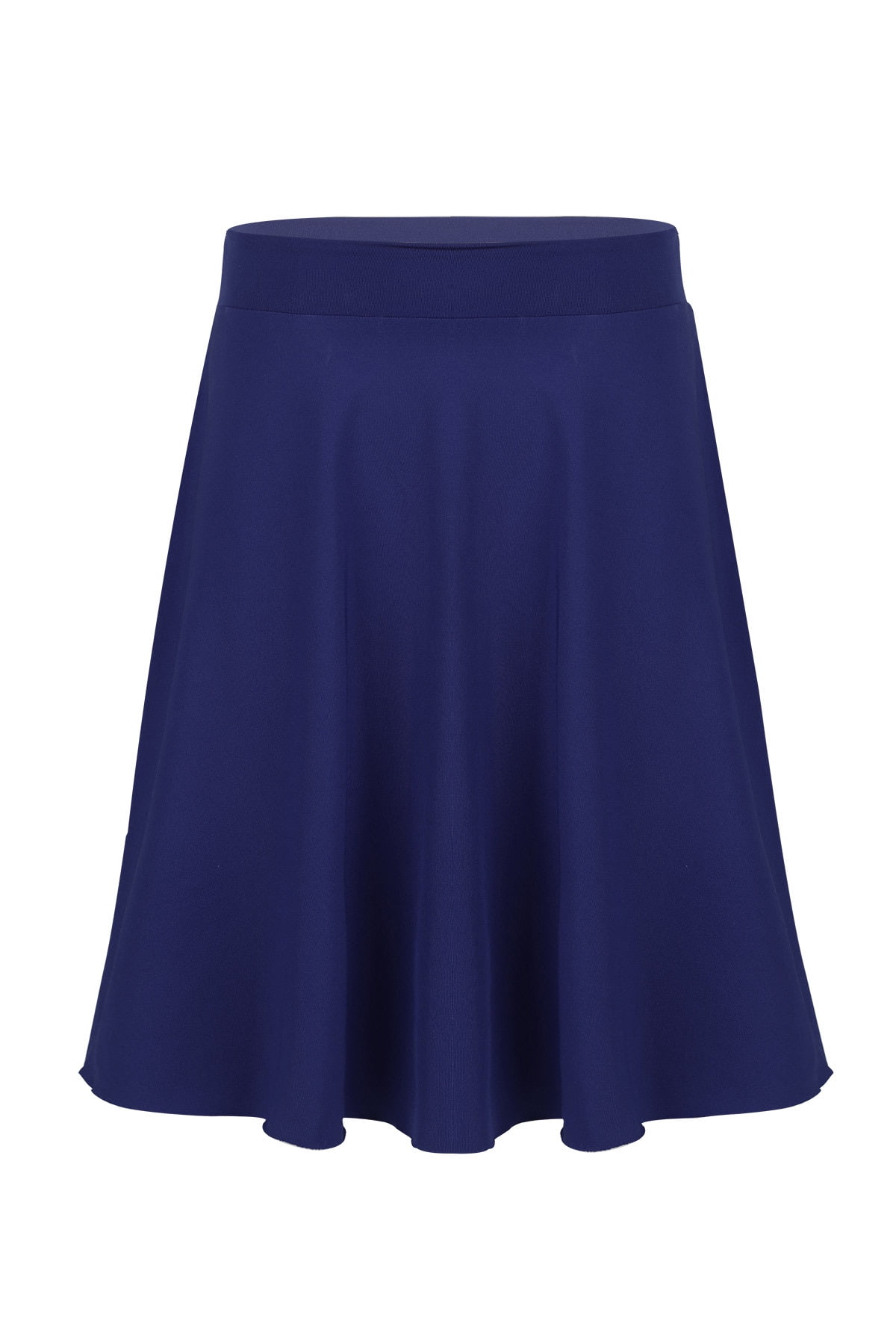 MSemis Big Girls Knee Length Skater Skirts Navy_Blue 6 - Walmart.com
