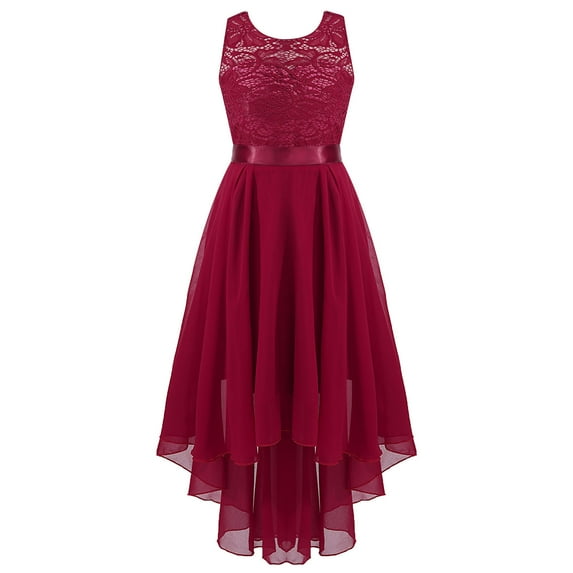 MSemis Big Girls Wedding Bridesmaid Birthday Party Dress