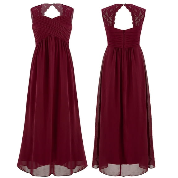 MSemis Flower Girls Kids Wedding Party Evening Formal Pageant Dance Gown