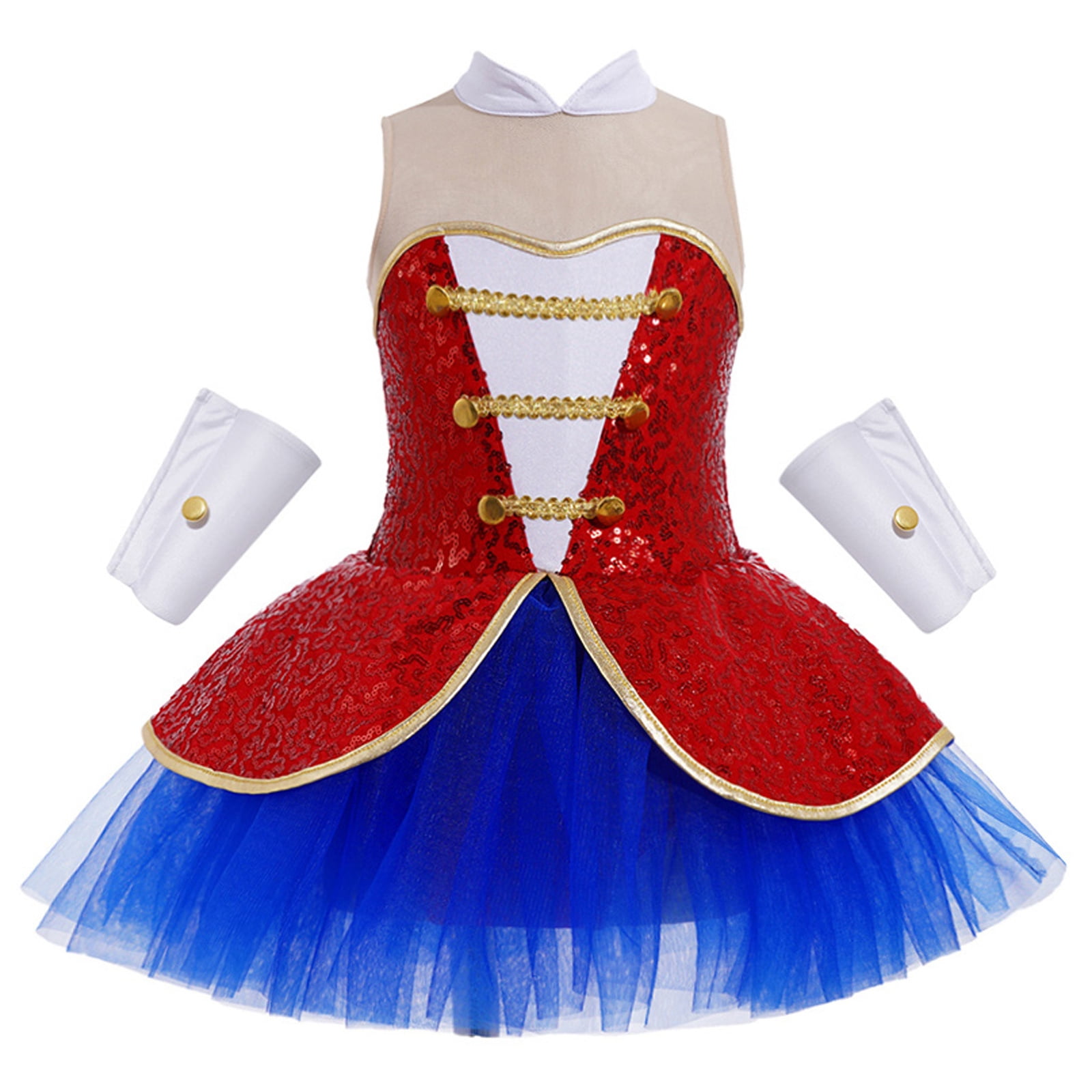 Teal Sequin Ballet Tutu Dress (Medium) main image 0