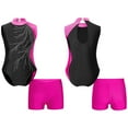 thumbnail image 1 of MSemis Gymnastics Leotards for Girls Ballet Dance Outfits with Shorts, 1 of 4