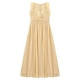 thumbnail image 1 of MSemis Kid Girls Chiffon Shoulder Strap Lace Flower Dress, 1 of 7