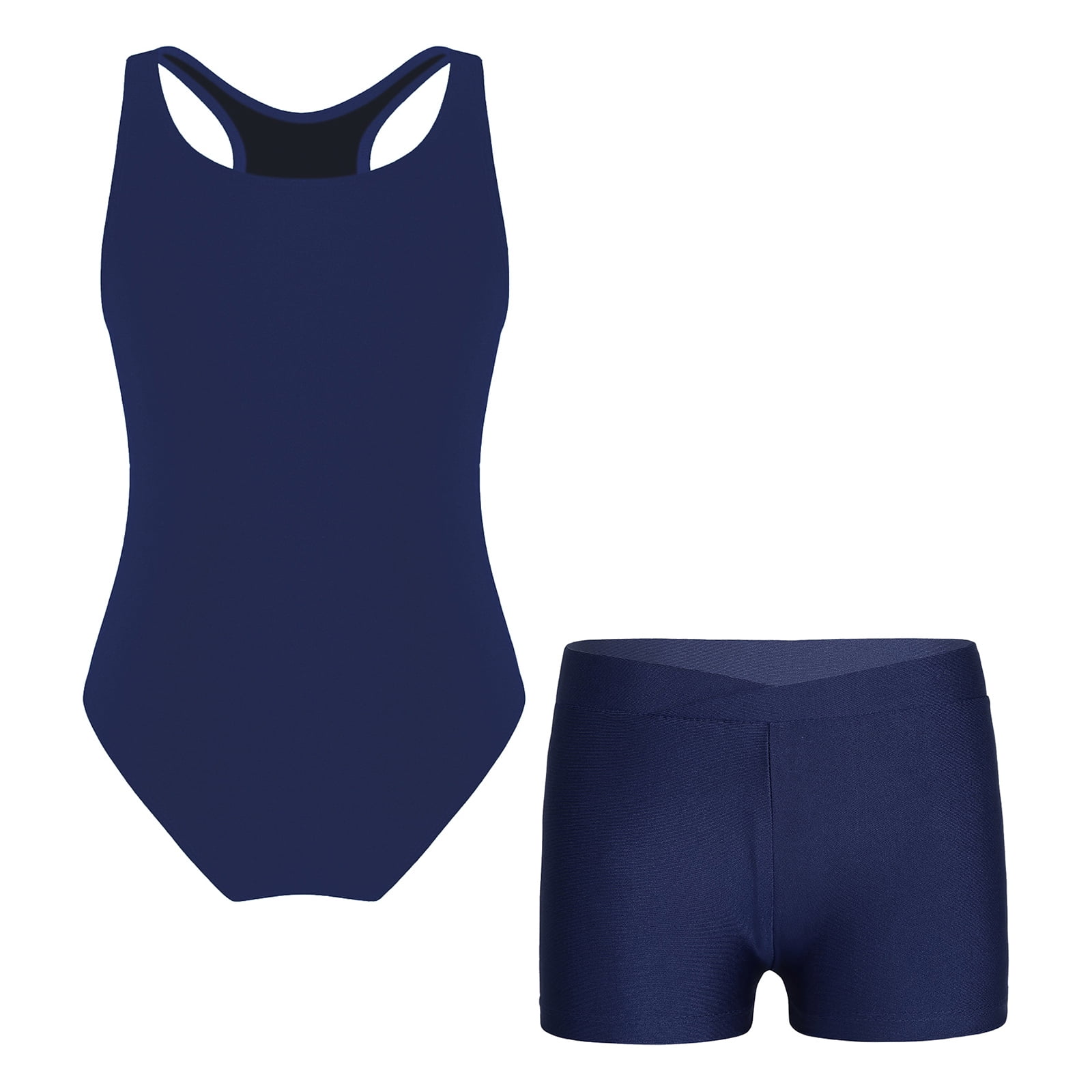 MSemis Kids Bathing Suits for Girls Two Pieces Tankini Swimsuits