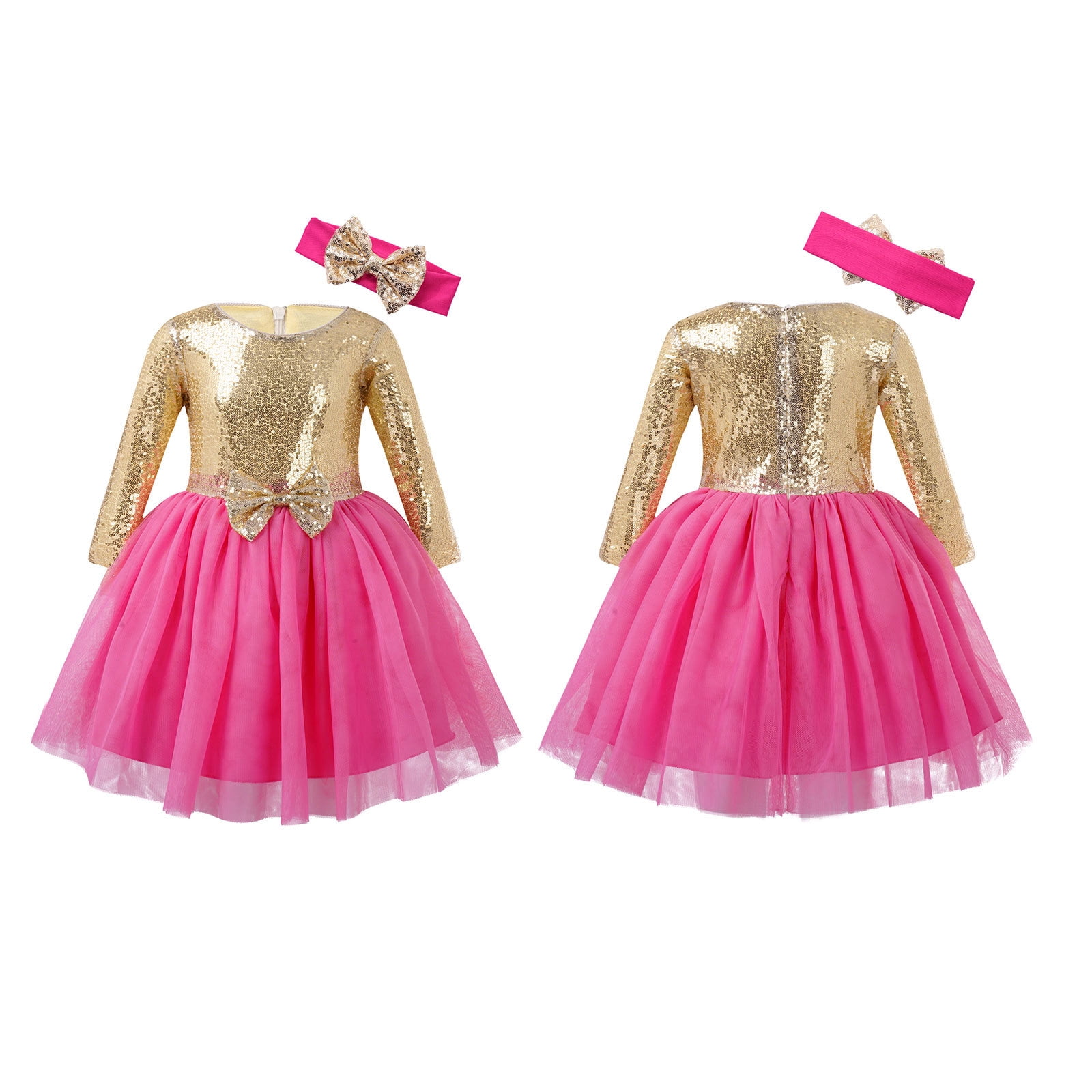 Dress Child Girl Knee Length Mesh Flower Gown for Girls Trailing Baby Girl Birthday Dresses main image 0
