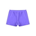 thumbnail image 1 of MSemis Kids Girls Athletic Boxer Shorts for Swimming Dancing Gymnastics Active Boyshorts Light Purple 10, 1 of 6